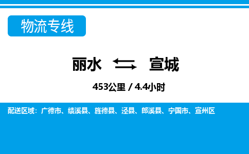 麗水到宣城物流專(zhuān)線(xiàn)-麗水至宣城貨運(yùn)公司